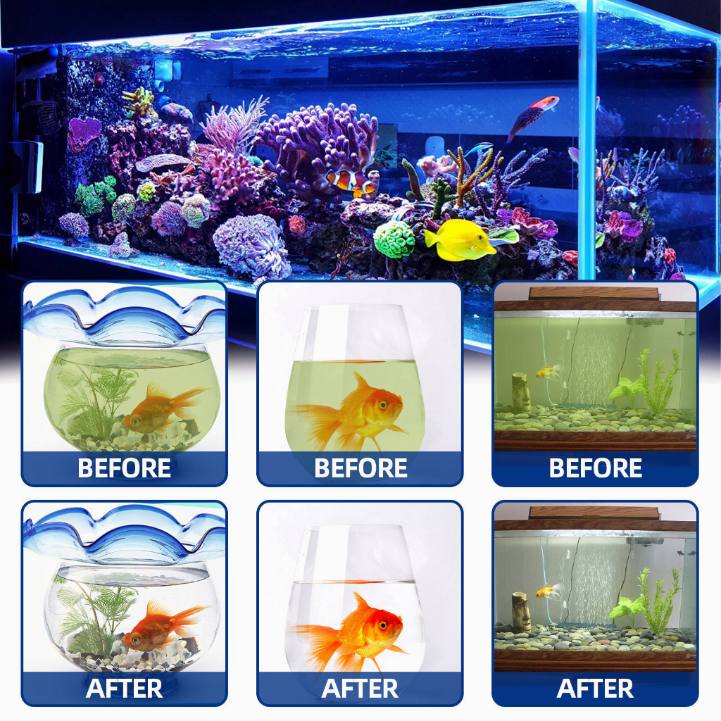 Visual Reference: Aquarium Water Clarifier 550Ml Aquarium Water Conditioner Aquarium