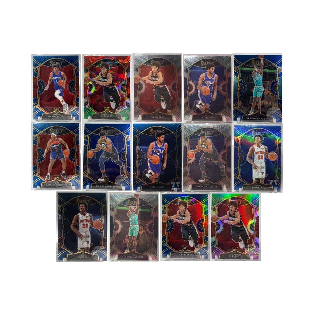 2020-21 RC / Base / Parallels Panini Select Concourse NBA cards ...