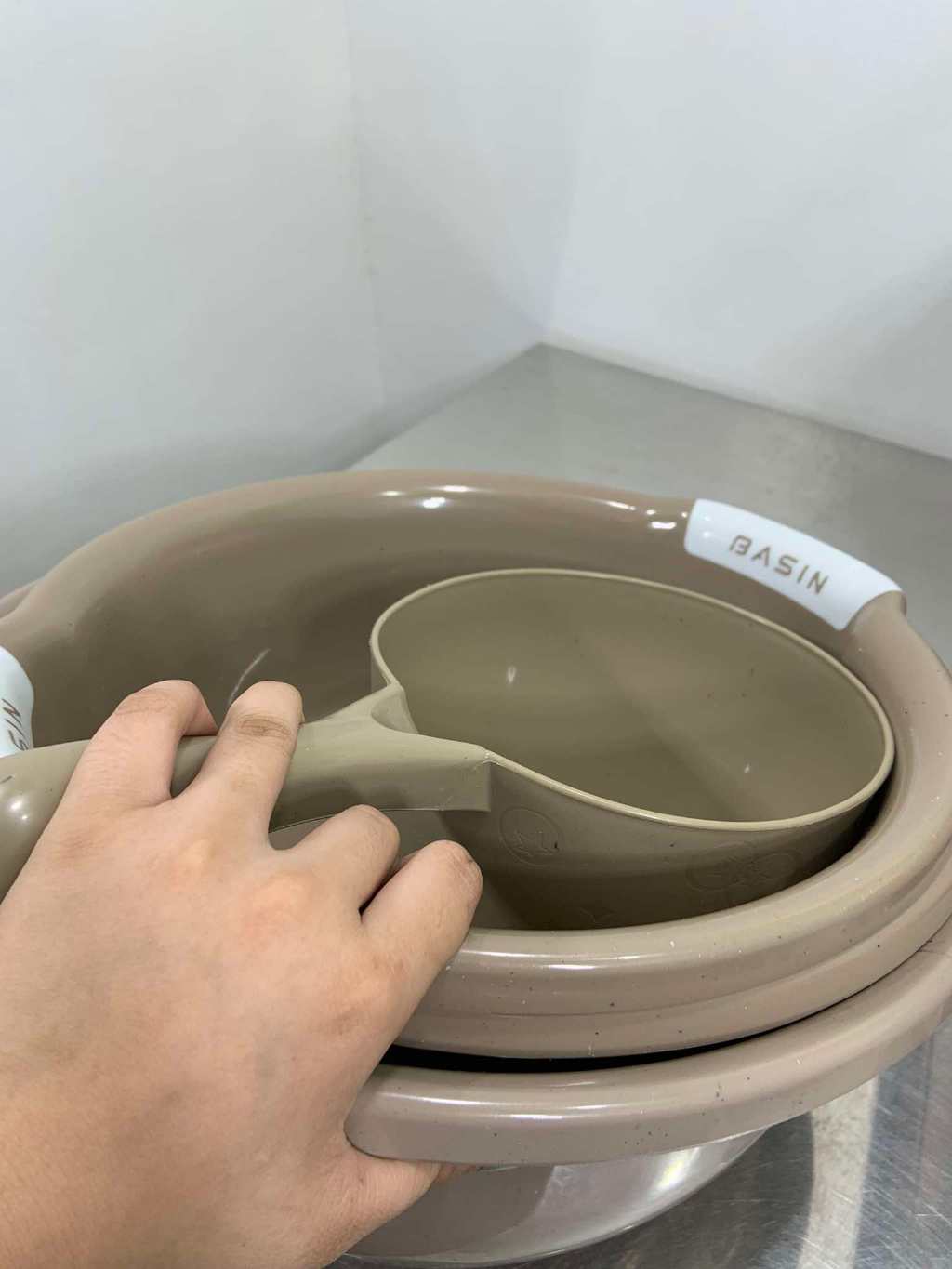 BASIN 3IN1 WITH TABO #012 MOCHA DIPPER.palanggana 3 size | Shopee ...