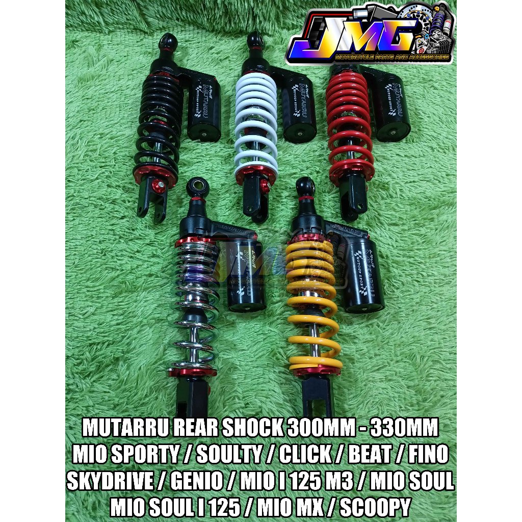 MUTARRU REAR SHOCK MIO / CLICK / BEAT / MIO I 125 M3 / SKYDRIVE / MIO ...
