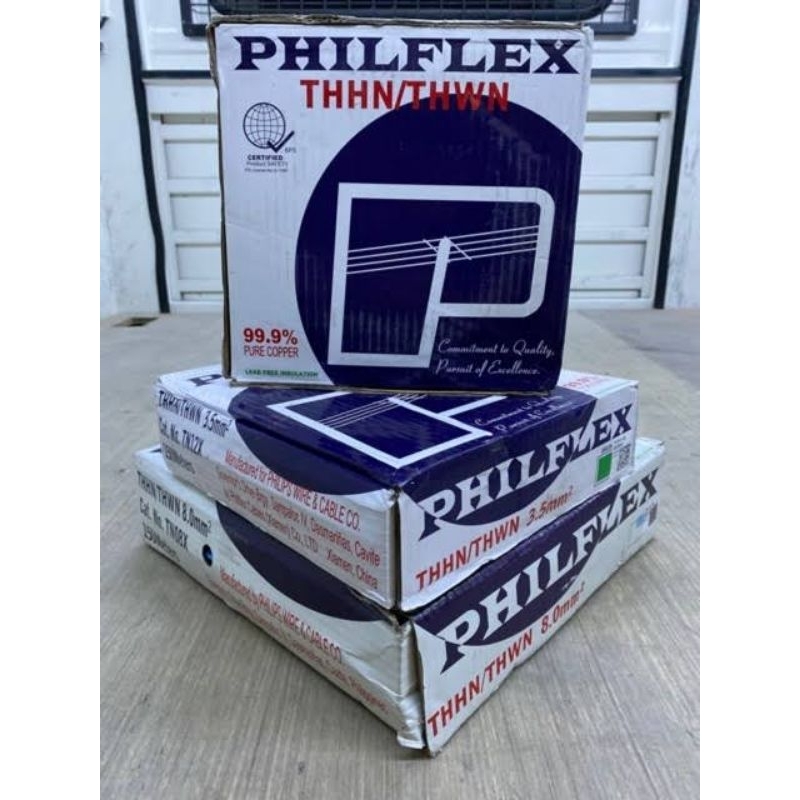 Philflex THHN#12, 3.5mm2 (150 meters) 1 Box | Shopee Philippines