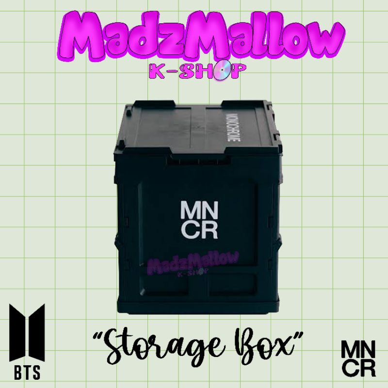 BTS MONOCHROME STORAGE BOX SEALED | Shopee Philippines