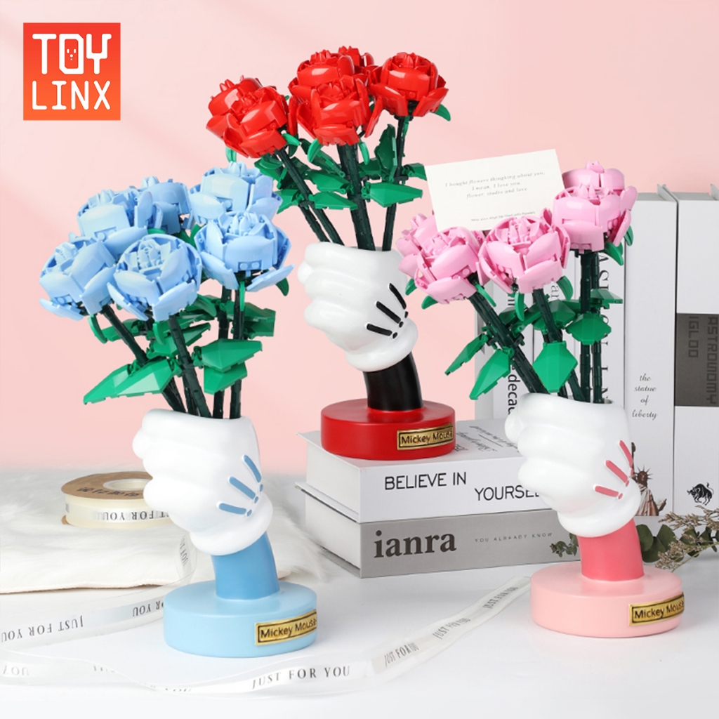 Building Blocks Preserved Flowers Roses flowers Eternal flowers ...