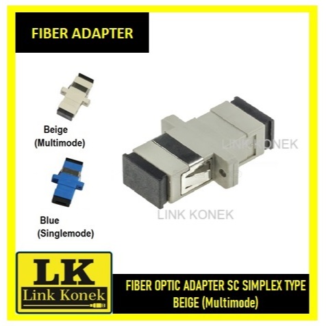LINK KONEK FIBER OPTIC SC ADAPTER SC , PER PC | Shopee Philippines