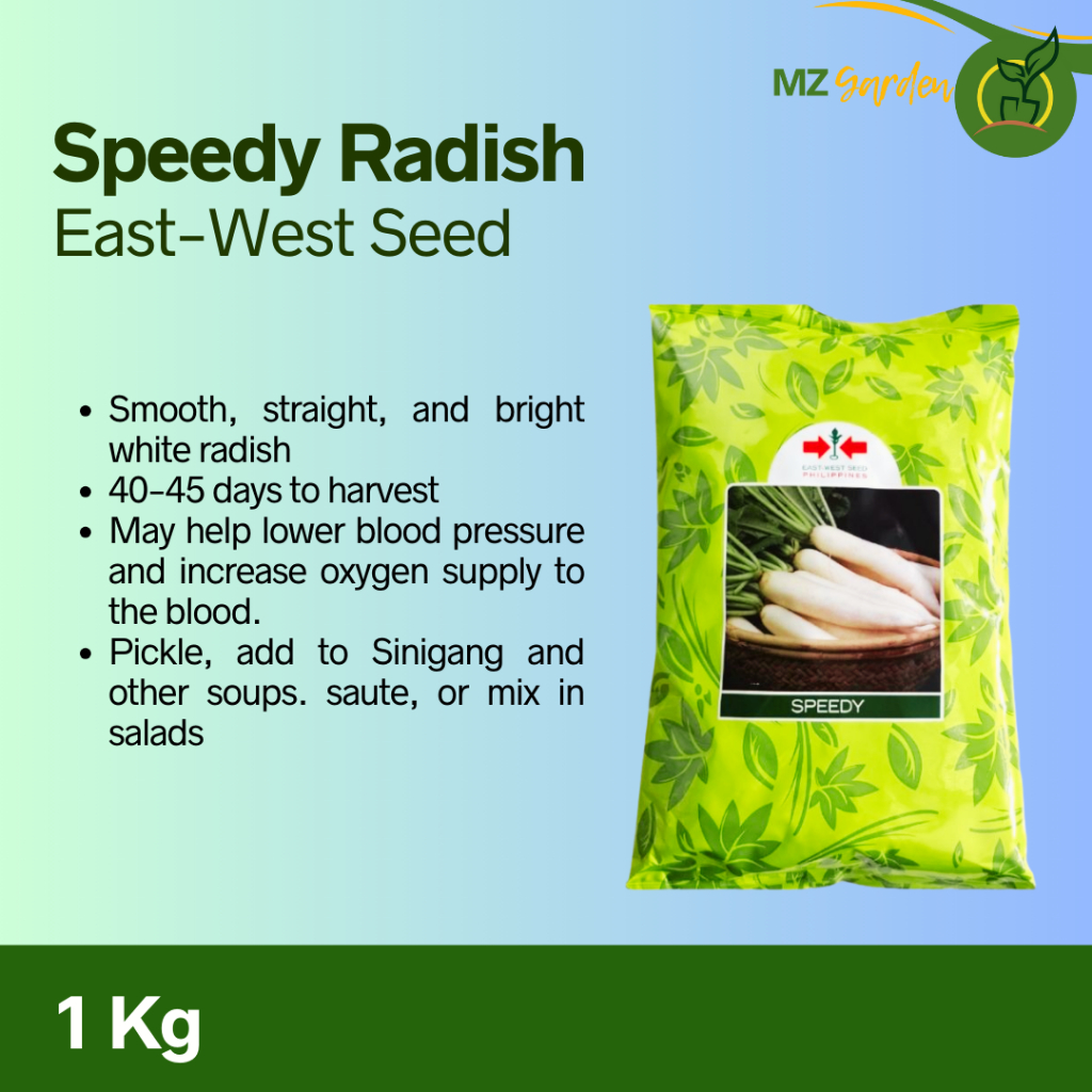 East-West Seed Speedy Radish 1Kg | Shopee Philippines