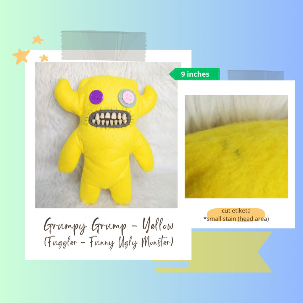 𝟿'' 𝙶𝚛𝚞𝚖𝚙𝚢 𝙶𝚛𝚞𝚖𝚙𝚜 - 𝙵𝚞𝚐𝚐𝚕𝚎𝚛 𝙵𝚞𝚗𝚗𝚢 𝚄𝚐𝚕𝚢 𝙼𝚘𝚗𝚜𝚝𝚎𝚛 (𝚌𝚞𝚝 𝚎𝚝𝚒𝚔𝚎𝚝𝚊) | Shopee ...