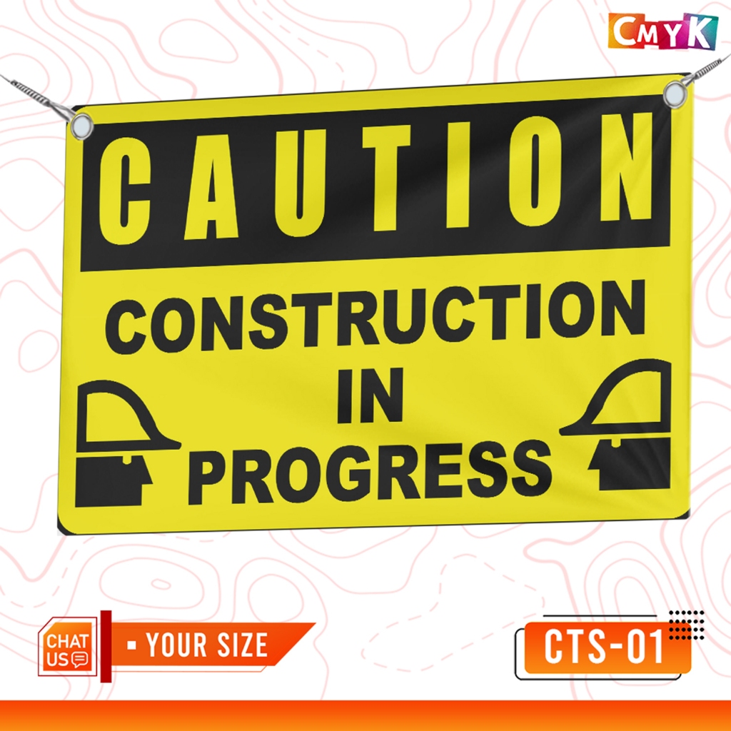 Shop construction signage for Sale on Shopee Philippines