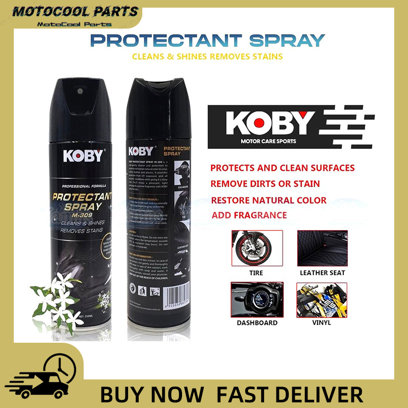 Motorcycle Parts Original Koby Protectant Spray Cleans Shines Protects ...