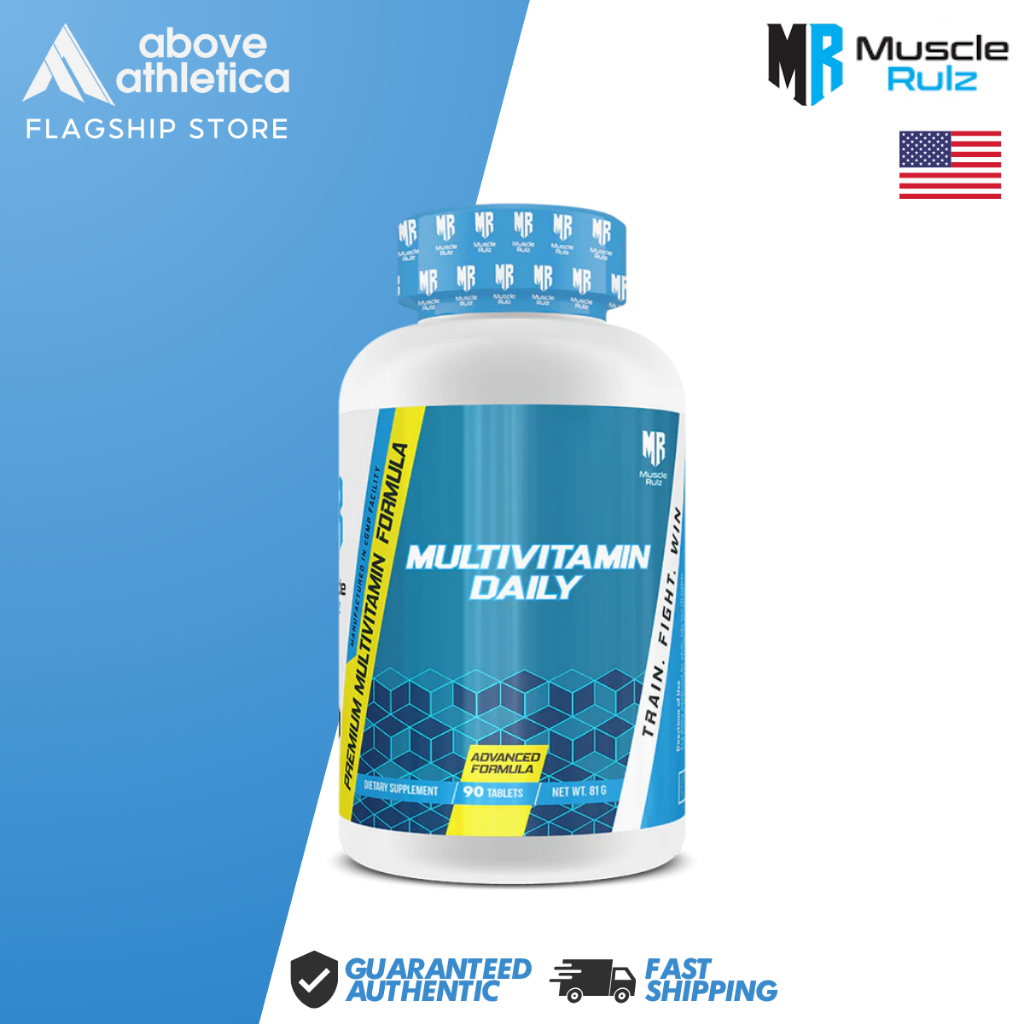 Muscle Rulz Multivitamin Daily - 90 Tablets | Shopee Philippines