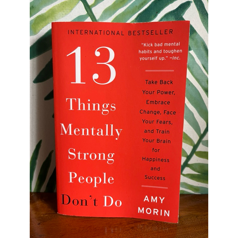 13 Things Mentally Strong People Don’t Do (Original) | Shopee Philippines