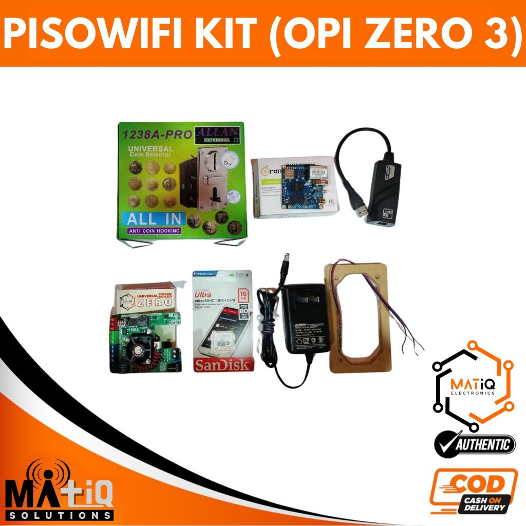 PisoWiFi Kit (Orange Pi Zero 3) | Shopee Philippines