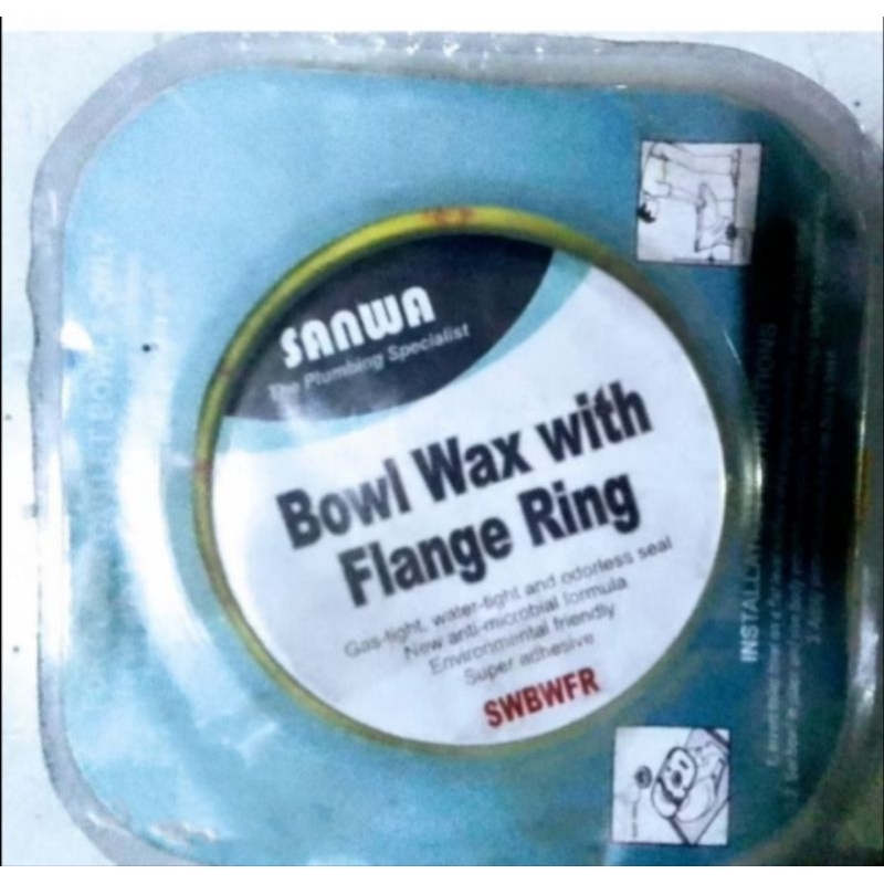 SANWA GOMA PANGILALIM NG INIDORO BOWL WAX WITH FLANGE RING SWBWFR JAPAN ...