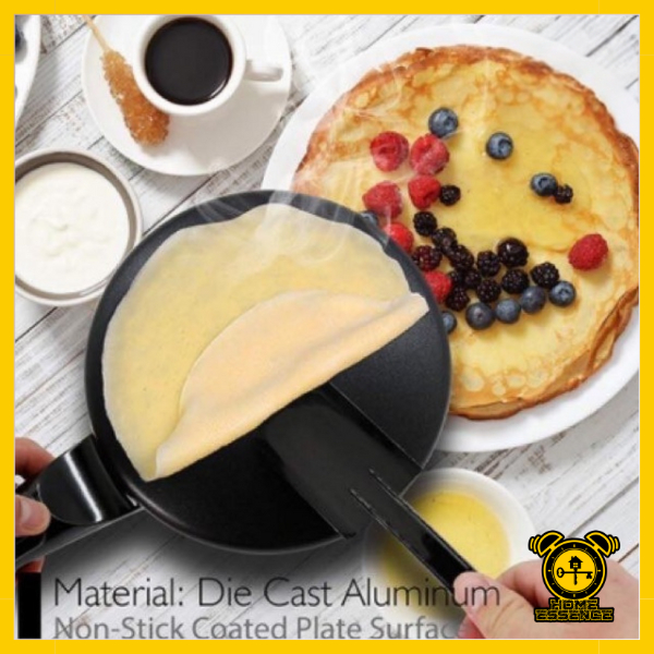 HE - Electric Non-Stick Crepe Maker | Pancake, Lumpia Wrapper & Egg ...
