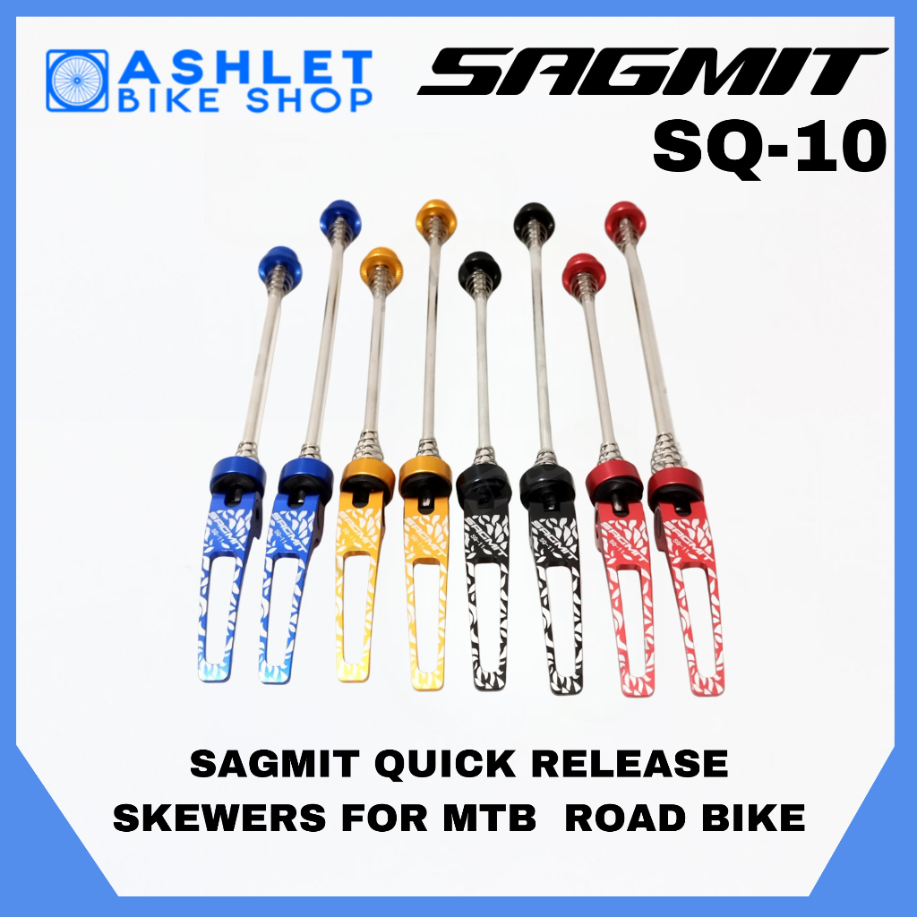 SAGMIT SQ-10 Quick Release Skewers for MTB Road Bike - ASHLET BIKE SHOP ...