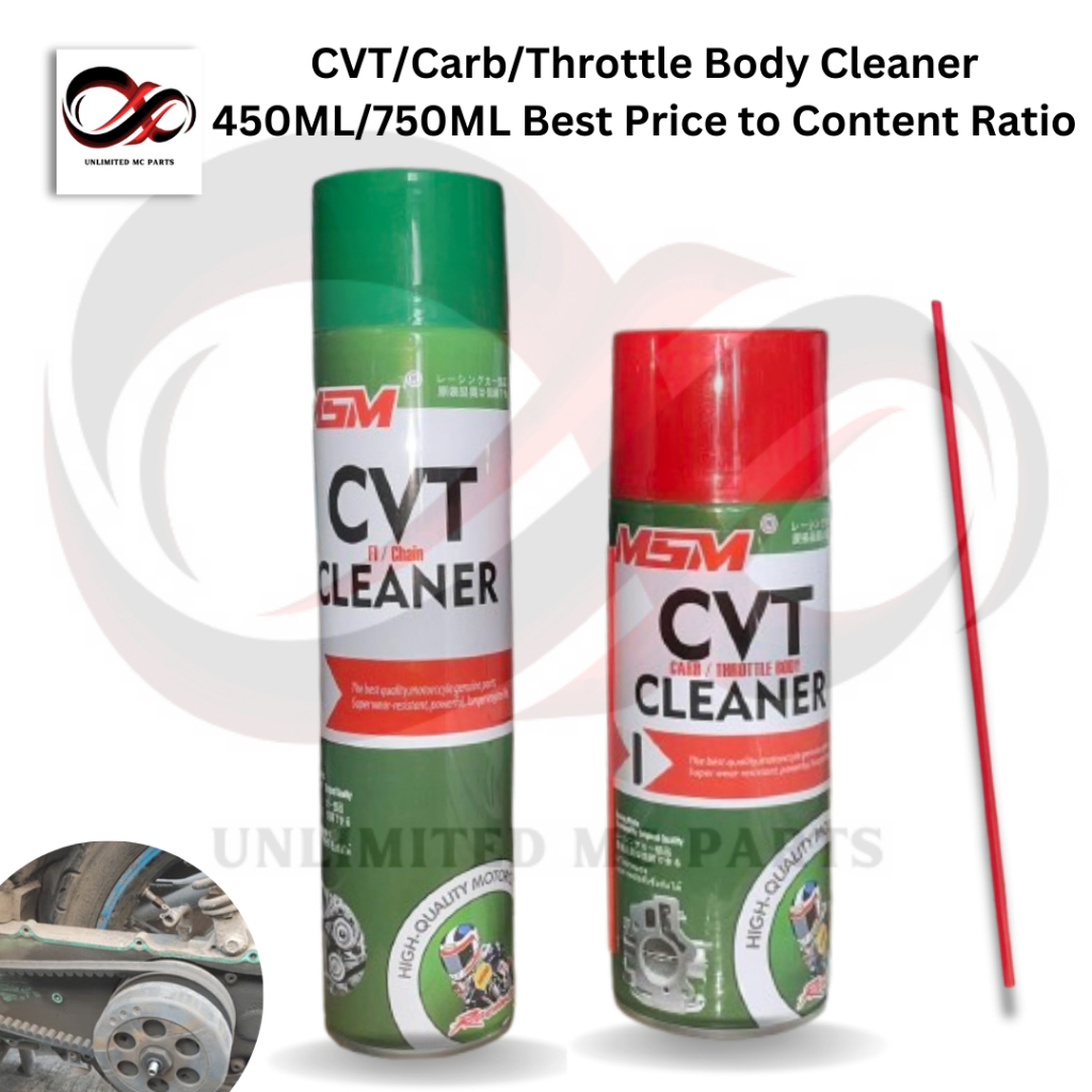 CVT/Carb/Throttle Body Cleaner 450mL Best Price to Content Ratio ...