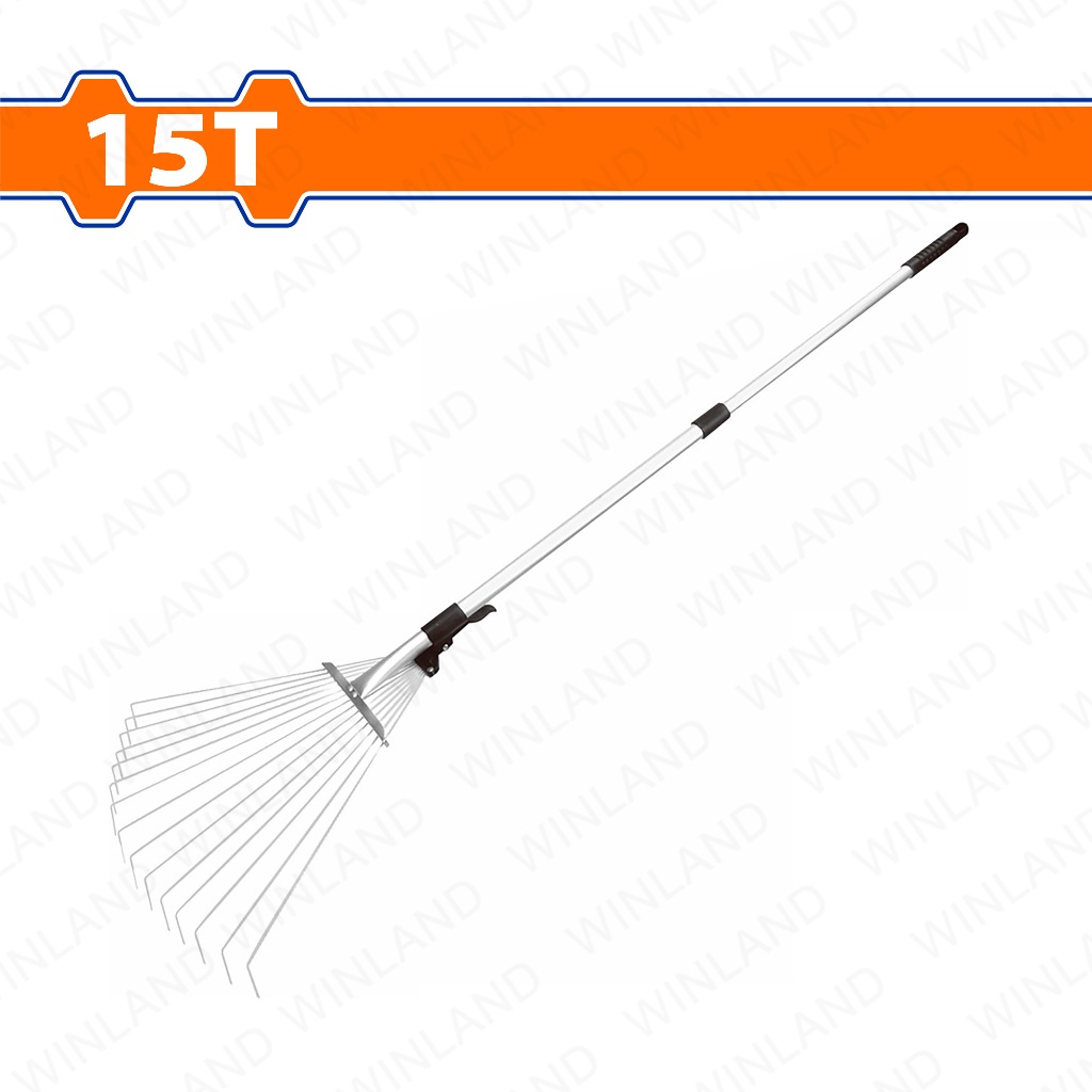 Wadfow by Winland 1680mm Metal Handle Poly Steel Leaf Rake|Raking ...