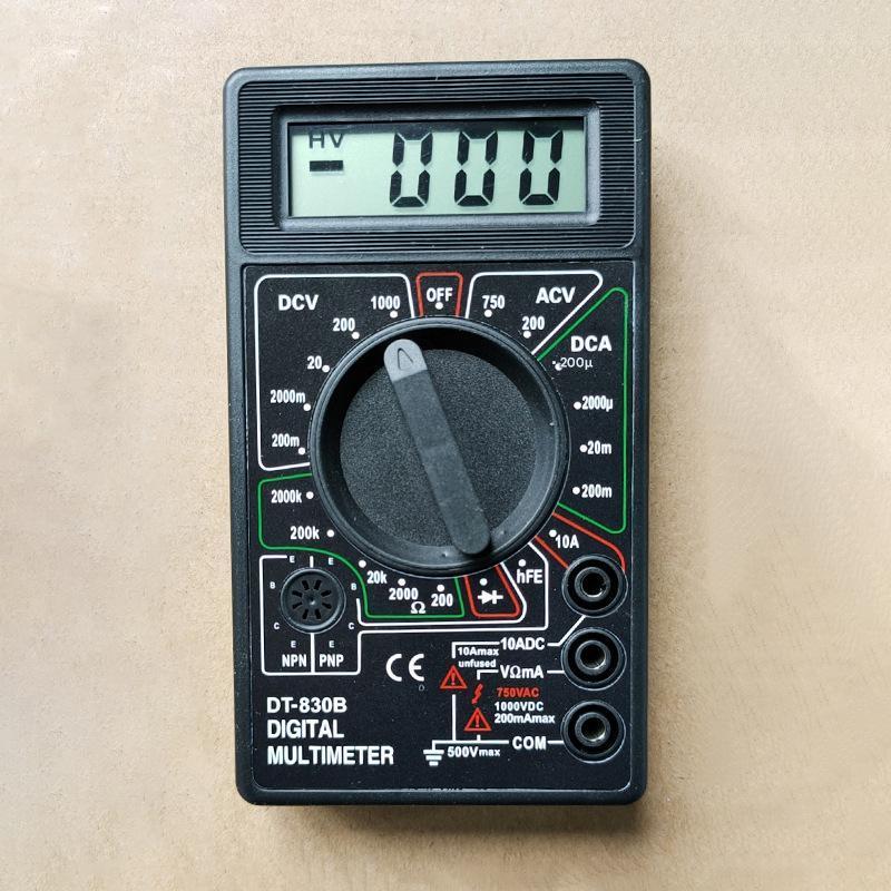 DT-830B Mini Digital Multimeter Electrical Inspection and Maintenance ...