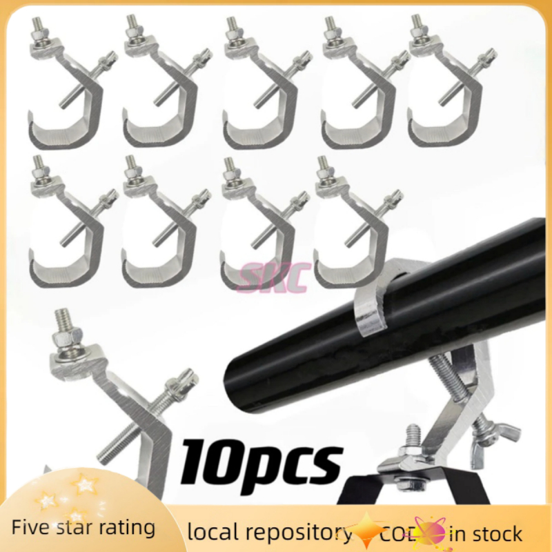 [COD]10pcs LED Light C CLamp Hook Aluminum Alloy Stage Light Hook For ...