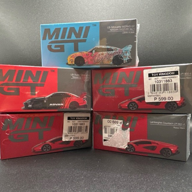 MINI GT 1:64 [LBWK GTR, LBWK S15, LAMBO COUNTACH] | Shopee Philippines