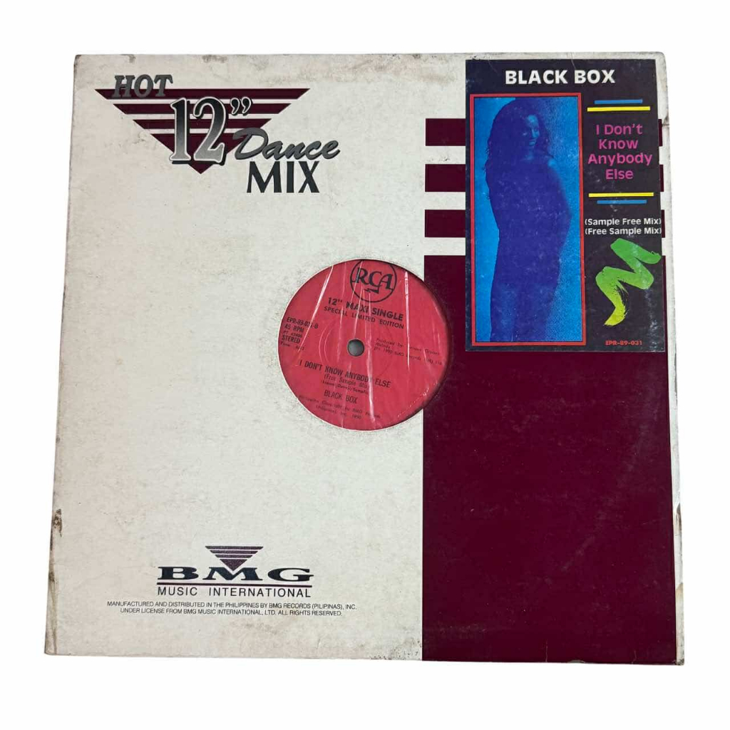 Black Box – I Don't Know Anybody Else Vinyl, 12" | Shopee Philippines