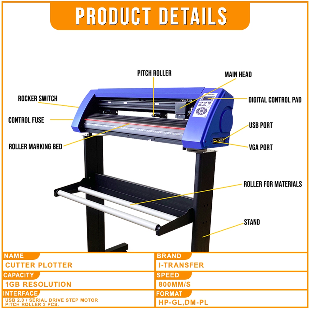 i-Transfer Vinyl Cutter Plotter 24