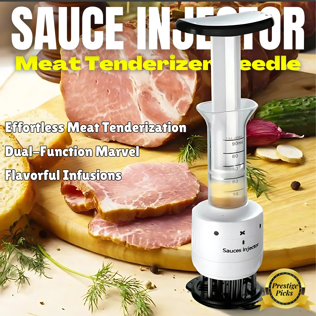 Meat Tenderizer Sauce Injector Flavor Enhancer Marinator Flavor ...