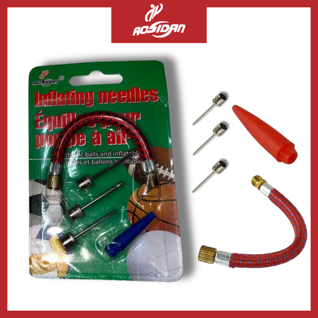 ASD Inflating Ball Accessories Set 3 Pins & 5 Needles for All Ball ...
