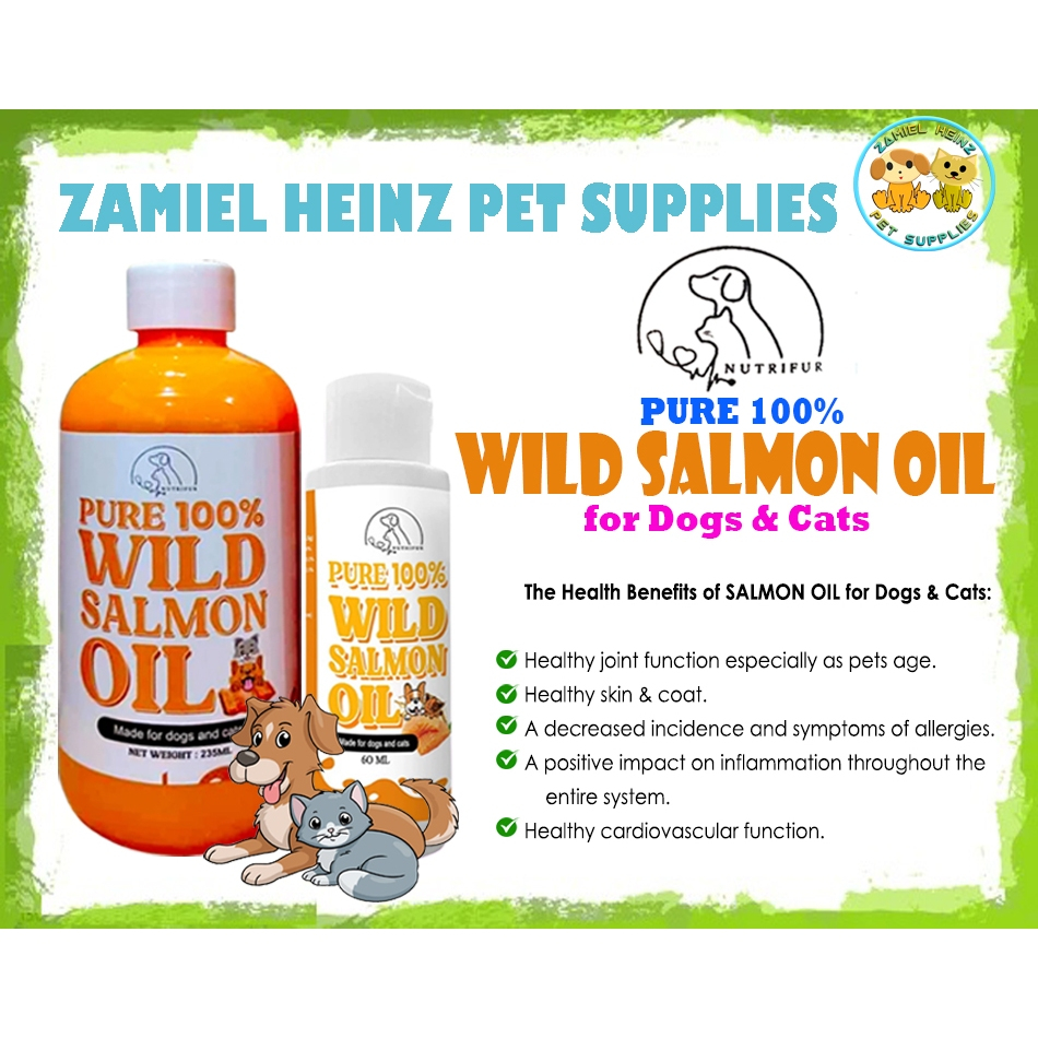 WILD SALMON OIL (Pure 100%) for Dogs & Cats | Shopee Philippines
