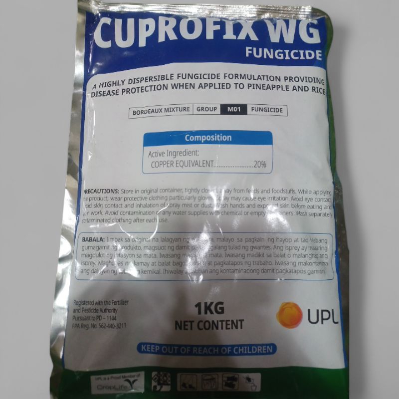 Cuprofix wg fungicide/bactericide 1 kilo | Shopee Philippines