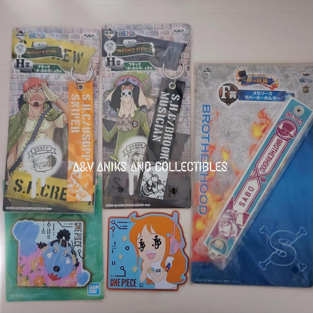 [ AUTHENTIC ] One Piece OP_Merch - IK Rubber + Acrylic Keychains/Charms ...