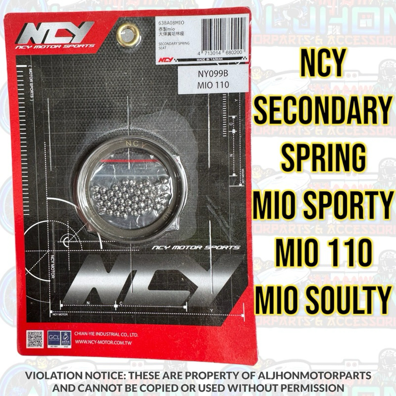 NCY MIO SPORTY SECONDARY SPRING / TORSION SPRING | Shopee Philippines
