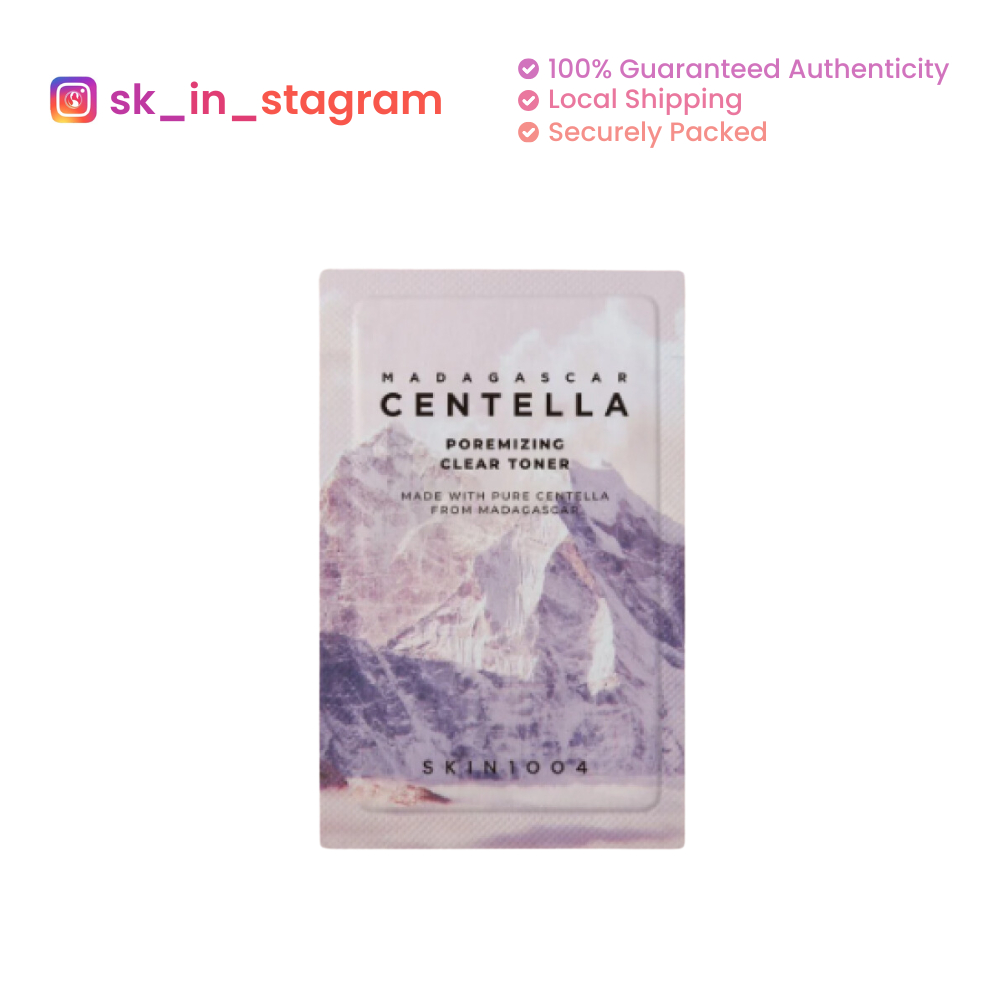 SKIN1004 Madagascar Centella Poremizing Clear Toner Sachet 1.5ml ...