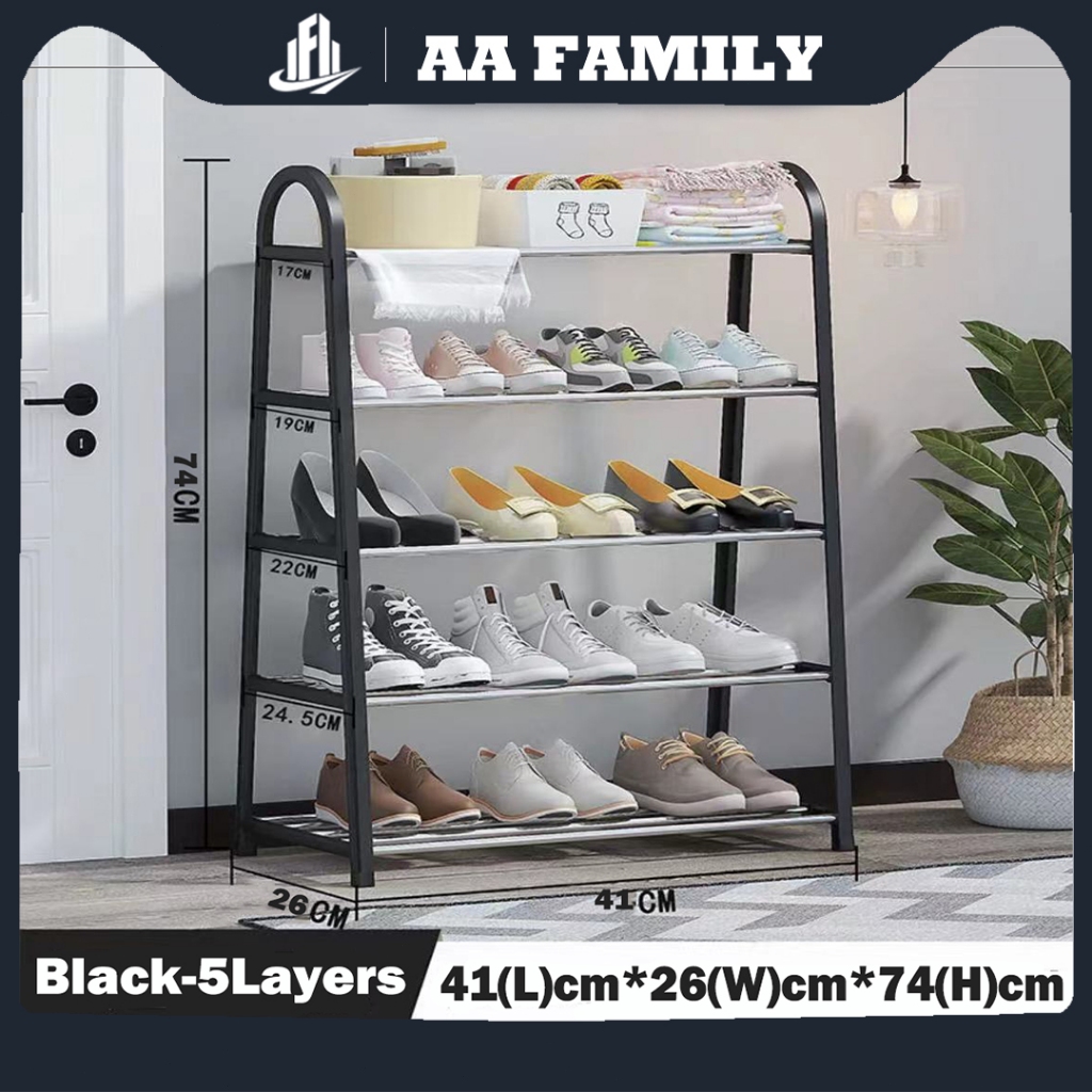 4/5 Layer Shoe Rack Stackable StainlessSteel Organizer Creative A ...