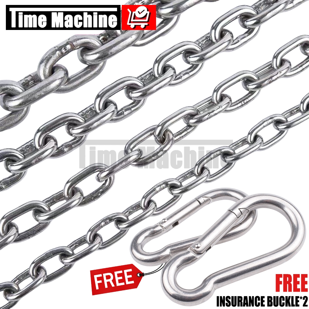 Thick Anti-Theft Iron Chain Heavy Duty Kadena Galvanized Dog Chain ...