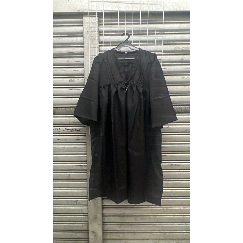 TOGA FOR GRADUATION BLACK&WHITE(kinder,elementary,high school) | Shopee ...
