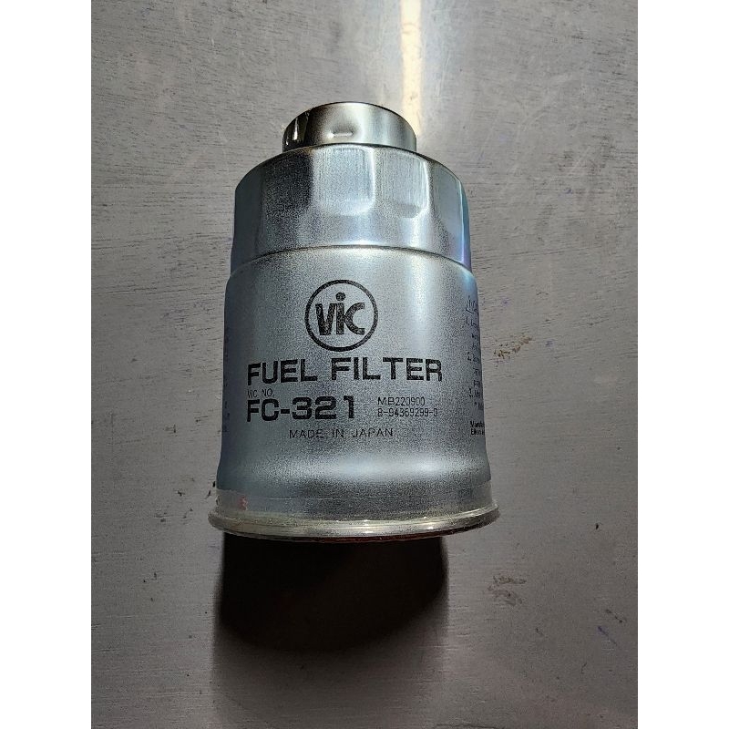 Fuel Filter FC-321 VIC (Original Japan) for Mitsubishi 4D56 & 4M41 ...