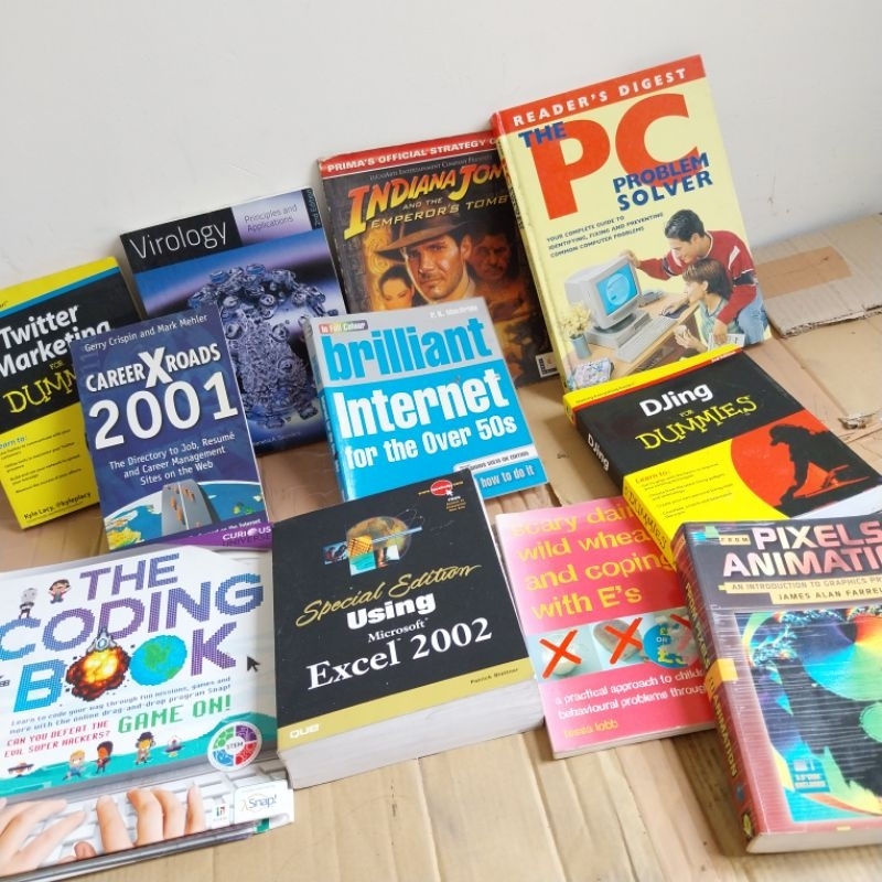 TAKE ALL PROGRAMMING, COMPUTER BOOKS, NONFICTION 10PCS (SOLD AS SET ...