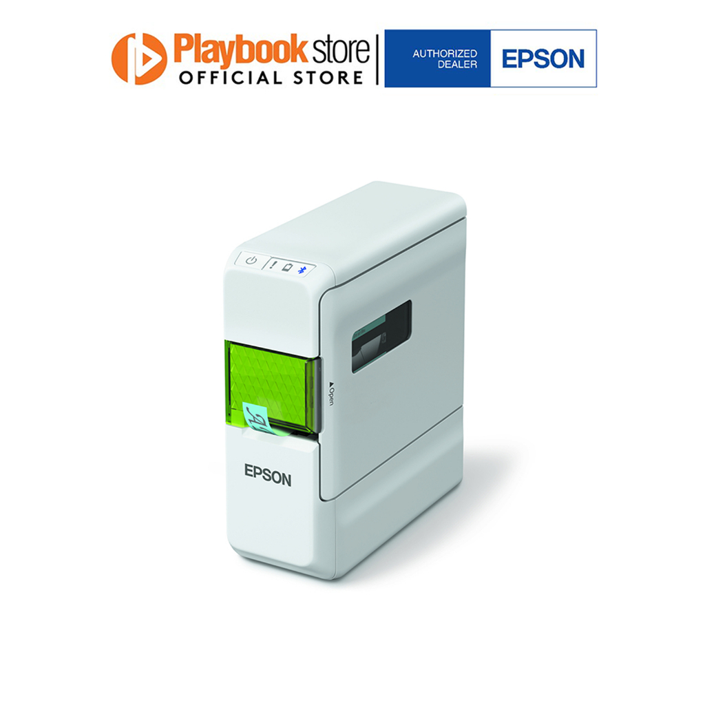 Epson LabelWorks LW-C410 180 DPI Print Resolution Bluetooth Wirelessly ...