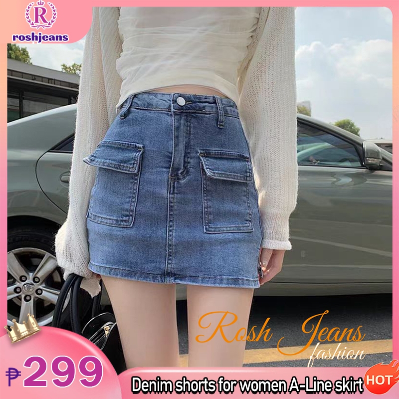 Rosh_Jeans Denim shorts for woman Plus Size Palda shorts for women High ...