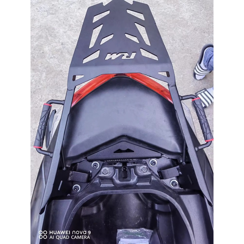 NMAX V2 RM Rack Plated Heavy Duty Top Box Bracket | Shopee Philippines