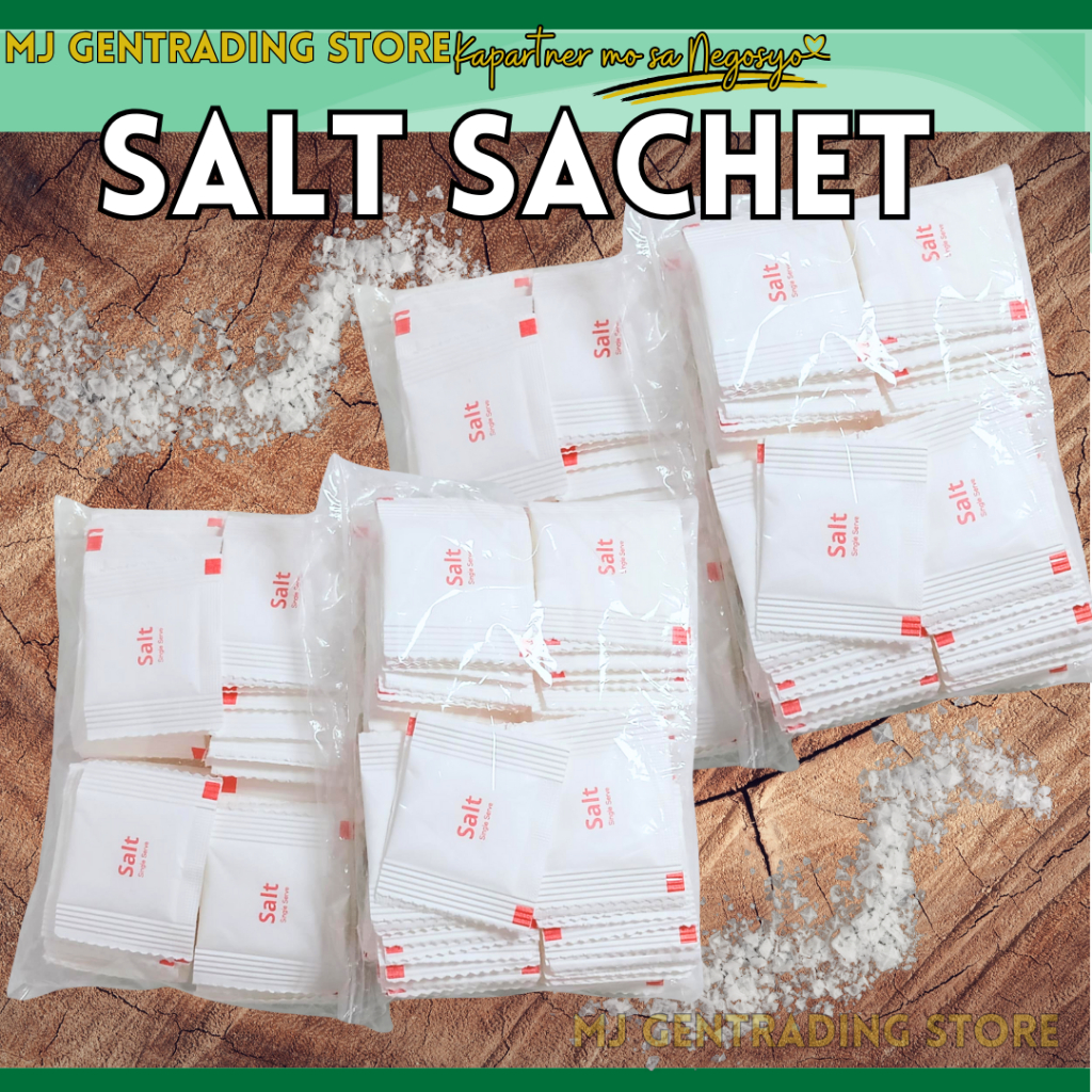 100pcs Salt and Pepper Sachet for Takeout Hotels Condiments Spicesshp4 ...