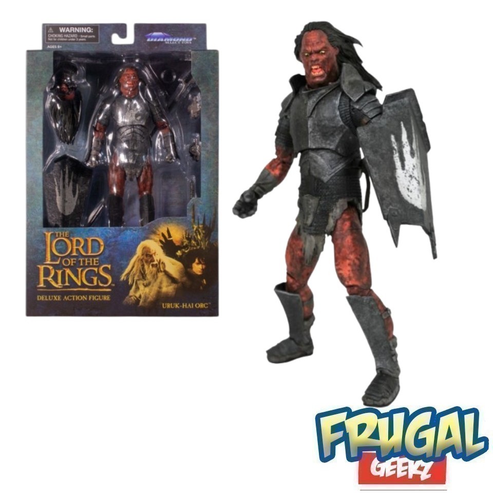 Diamond Select Toys : The Lord of the Rings Select -Uruk Hai Orc Deluxe ...
