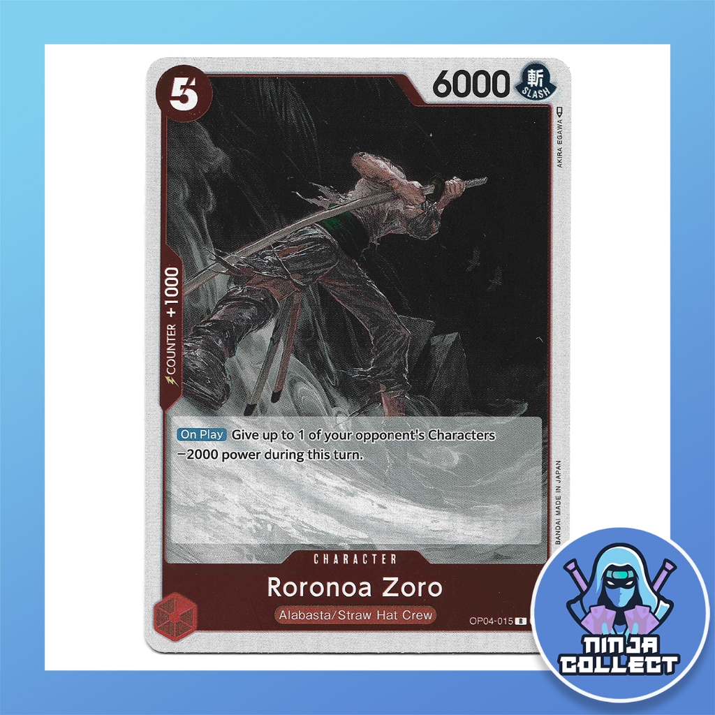 One Piece TCG [ENGLISH] OP-04 Kingdoms of Intrigue Rare Foil Cards ...