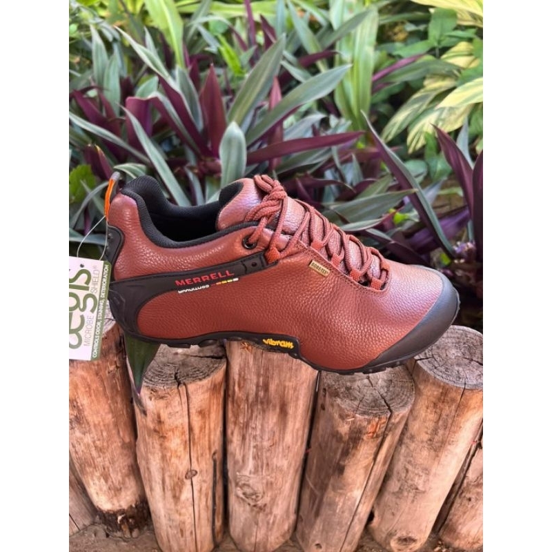 merrell leather for men (goretex) | Shopee Philippines