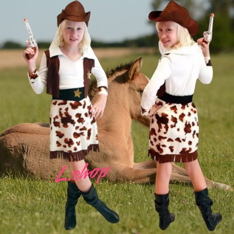 Cowgirl Cutie Childrens Costume