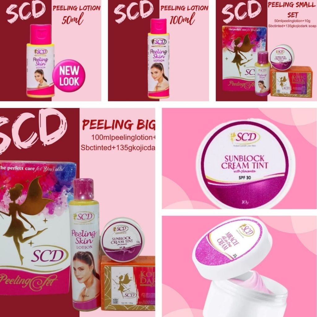 SCD Peeling Skin Lotion New Packaging | Shopee Philippines