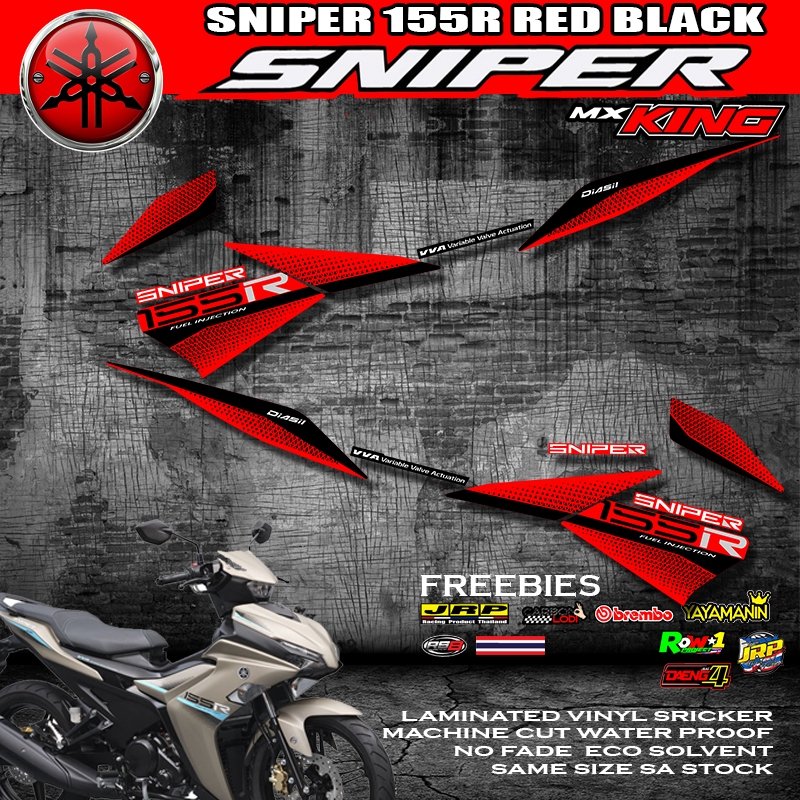 SNIPER 155R DECALS STICKER MX KING WITH FREEBIES | Shopee Philippines