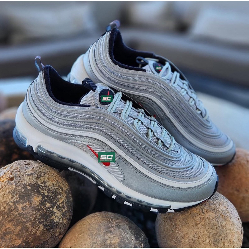 AM 97 OG Metallic Silver Bullet (Reflective) | Shopee Philippines