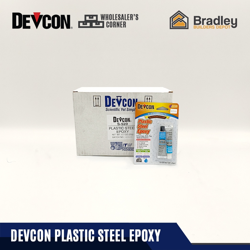Devcon Plastic Steel Epoxy SOLD PER BOX(20g | 56.8g) | Shopee Philippines