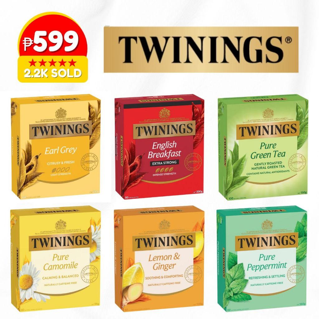 Twinings Tea (Box of 10/80/100 tea bags) from Australia | Shopee ...